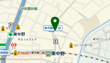 株式会社堅城の地図画像