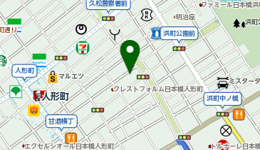 日清紡ケミカル株式会社の地図画像