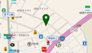 株式会社クロスワールドの地図画像