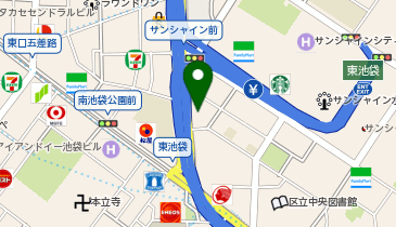 アソビモ株式会社の地図画像