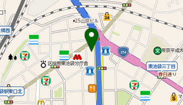 映光産業株式会社の地図画像