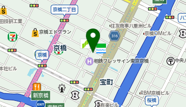 アンジェロ株式会社の地図画像