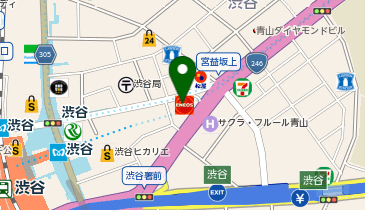 株式会社レコチョクの地図画像