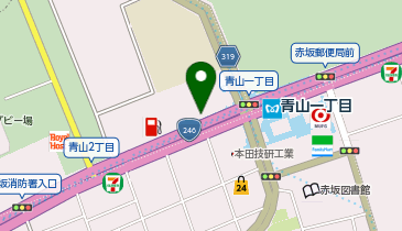 総合システム研究所株式会社の地図画像