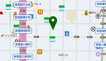 OMOTENASHI株式会社の地図画像