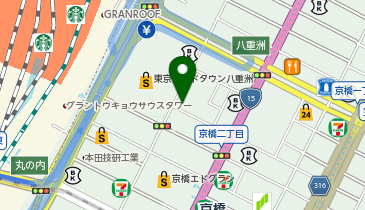 ユニバーサル株式会社の地図画像