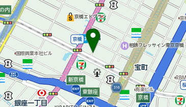 スタッフマーケティング株式会社の地図画像