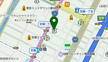 三菱商事ケミカル株式会社の地図画像