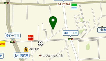 有限会社若月工務店の地図画像