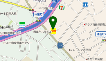 株式会社ユイミュージックの地図画像