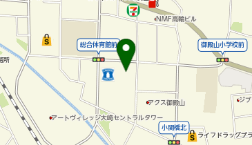 株式会社テーイーアールの地図画像
