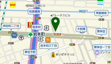 ハネクトーン早川株式会社の地図画像