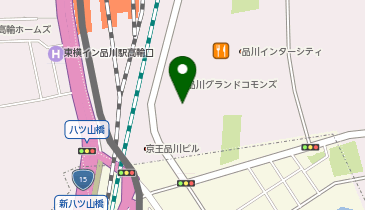 キヤノンシステムアンドサポート株式会社の地図画像