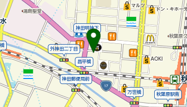 株式会社アビカの地図画像