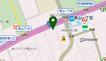 株式会社帝国データバンクアクシスの地図画像