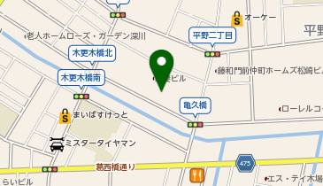 オフィスラック株式会社の地図画像