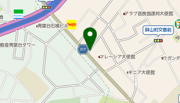 株式会社REVO GINZA1の地図画像