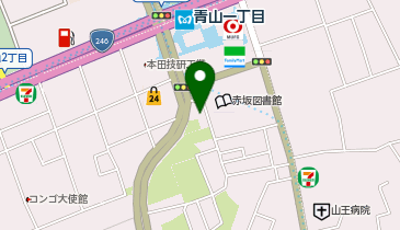 インブルーム株式会社の地図画像