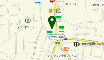 愛三土地建物株式会社の地図画像