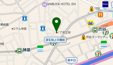 株式会社701の地図画像