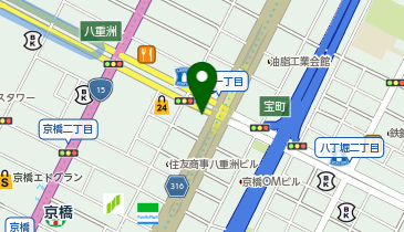 日本レンタル保証株式会社の地図画像