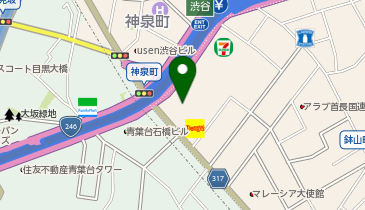 株式会社円谷プロダクションの地図画像