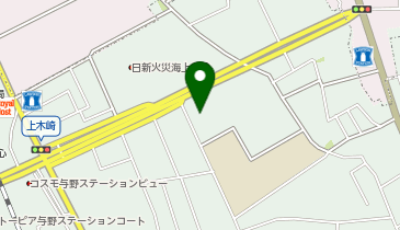 富士共同物流株式会社の地図画像