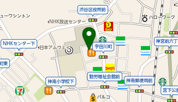 株式会社キューズの地図画像