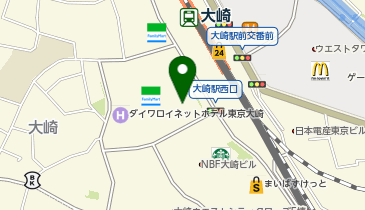 株式会社明電舎の地図画像