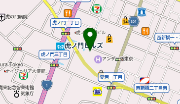 ウォルト・ディズニー・ジャパン株式会社の地図画像
