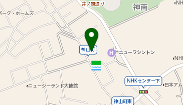 株式会社NHKエンタープライズの地図画像