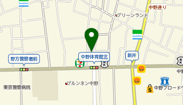 株式会社Vスクロールコミックスの地図画像