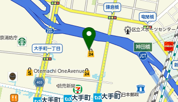KPMGヘルスケアジャパン株式会社の地図画像