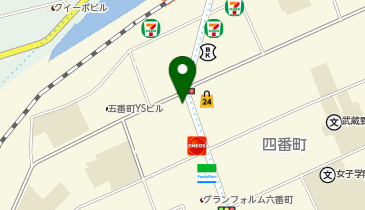 インターフュージョン株式会社の地図画像