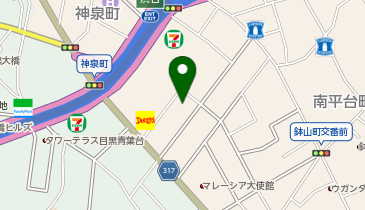 有限会社グローブの地図画像