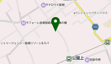 箱根テラスリゾート株式会社の地図画像