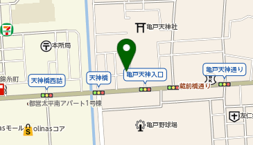 株式会社東美の地図画像