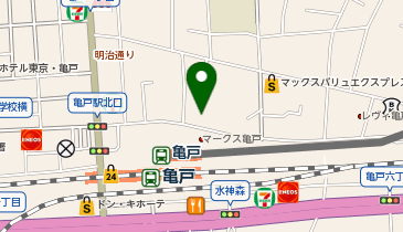 株式会社地球と不動産の地図画像