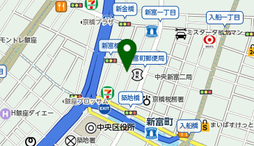 株式会社NTTデータNJKの地図画像