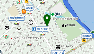 明治座舞台株式会社の地図画像