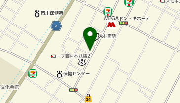 株式会社セカンドセブンの地図画像
