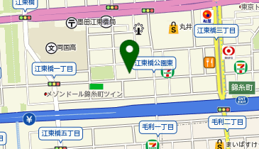 東京生活館株式会社の地図画像