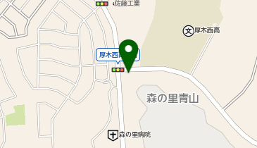 西進開発株式会社の地図画像