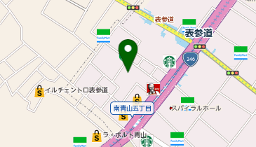 エスプリブラン株式会社の地図画像