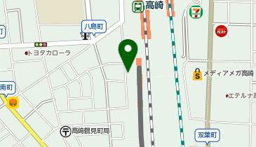 上信電鉄株式会社の地図画像