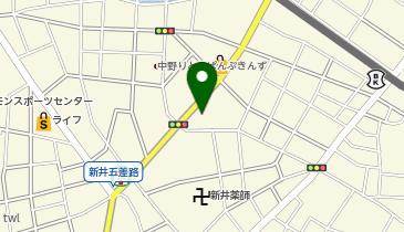 有限会社八雲の地図画像