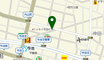 株式会社宝石のたなかの地図画像