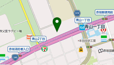 サンニン株式会社の地図画像