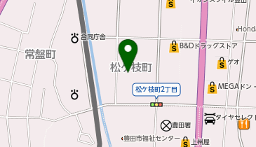 ホーメックス株式会社の地図画像