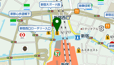 株式会社新宿西口会館の地図画像